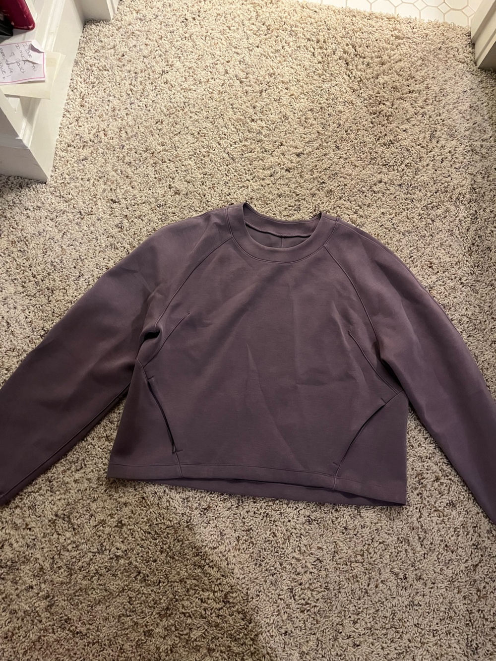 lululemon athletica Women's Crewneck Sweatshirt in Plum